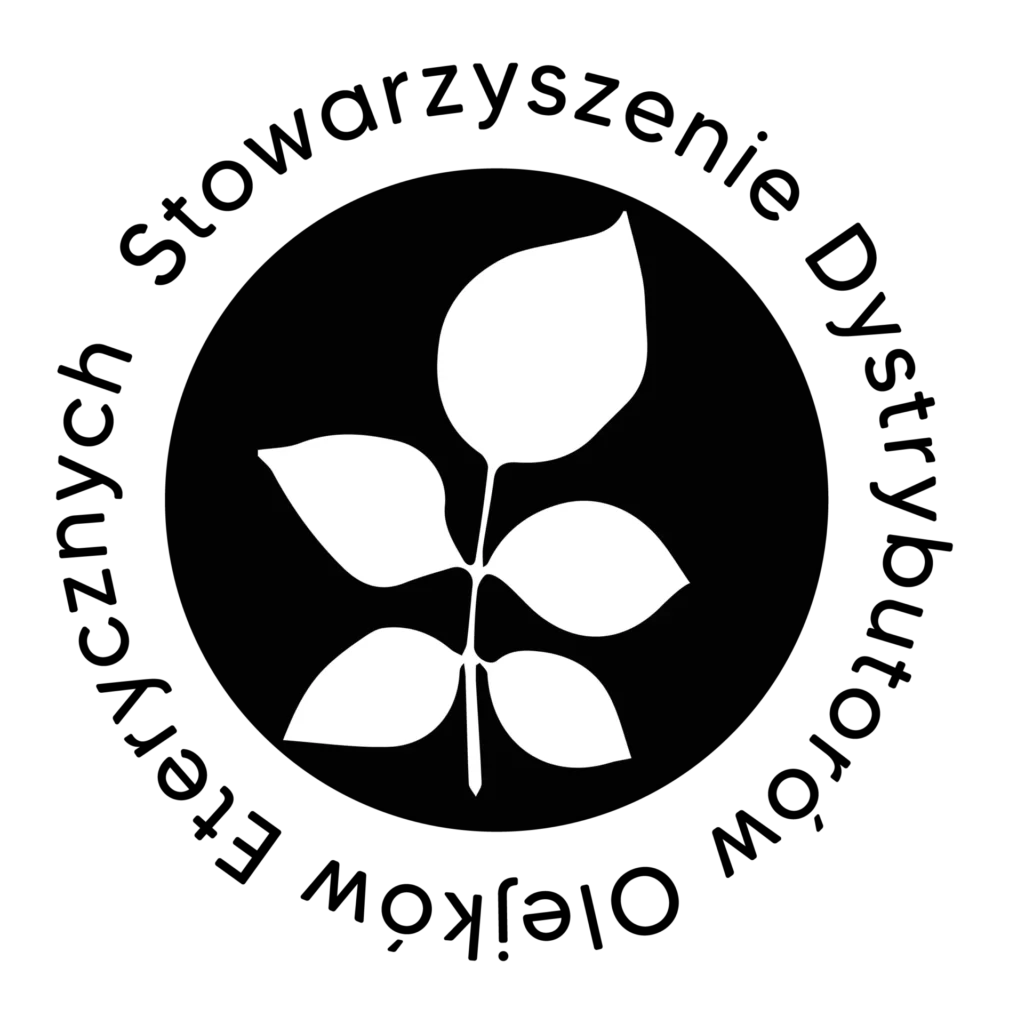 Logo SDOE – Stowarzyszenie Dystrybutorów Olejków Eterycznych
