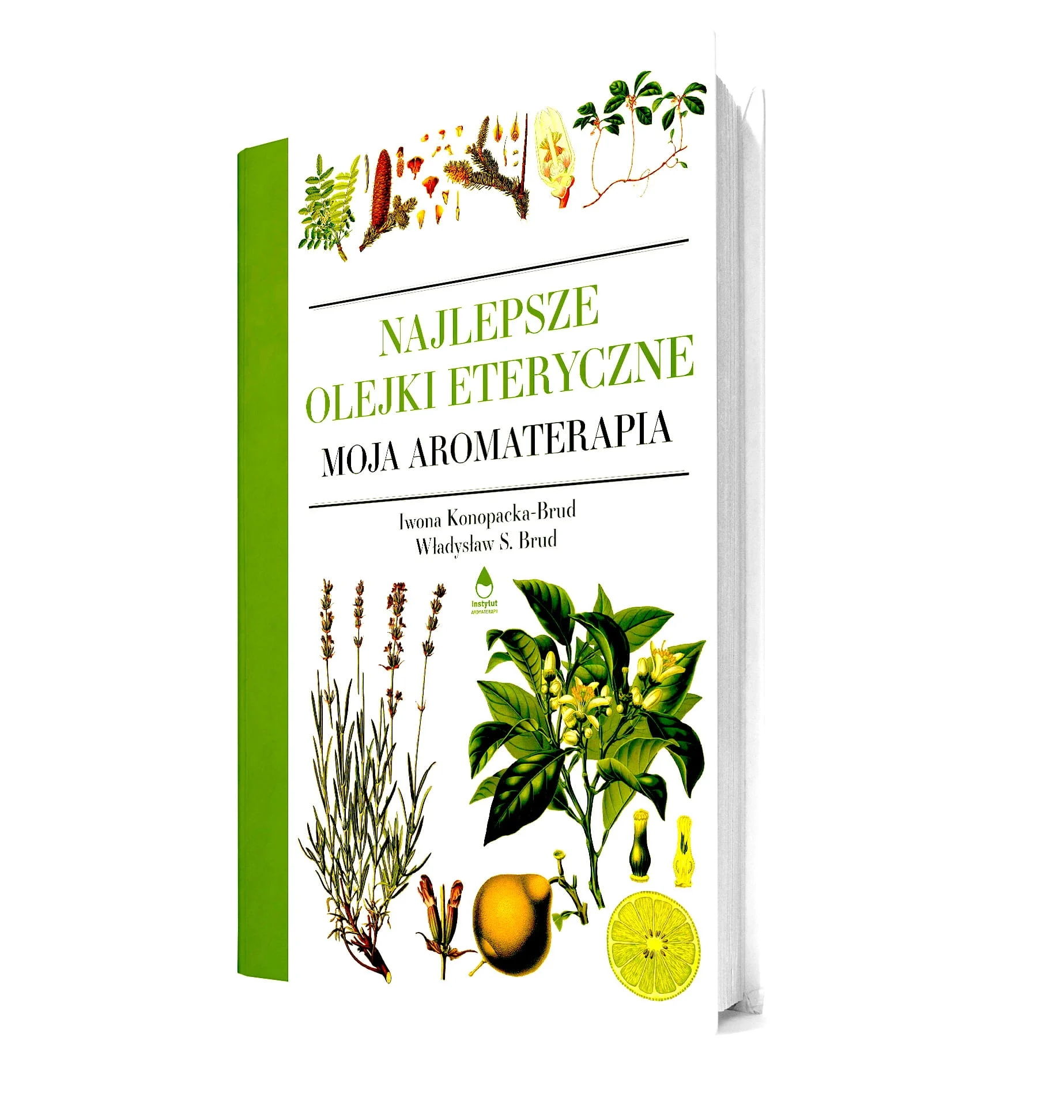 Książka „Najlepsze olejki eteryczne. Moja Aromaterapia” – okładka