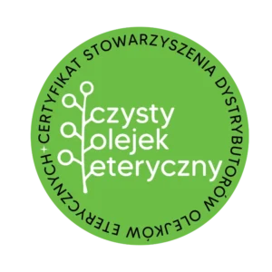 Certyfikat czystego olejku eterycznego SDOE