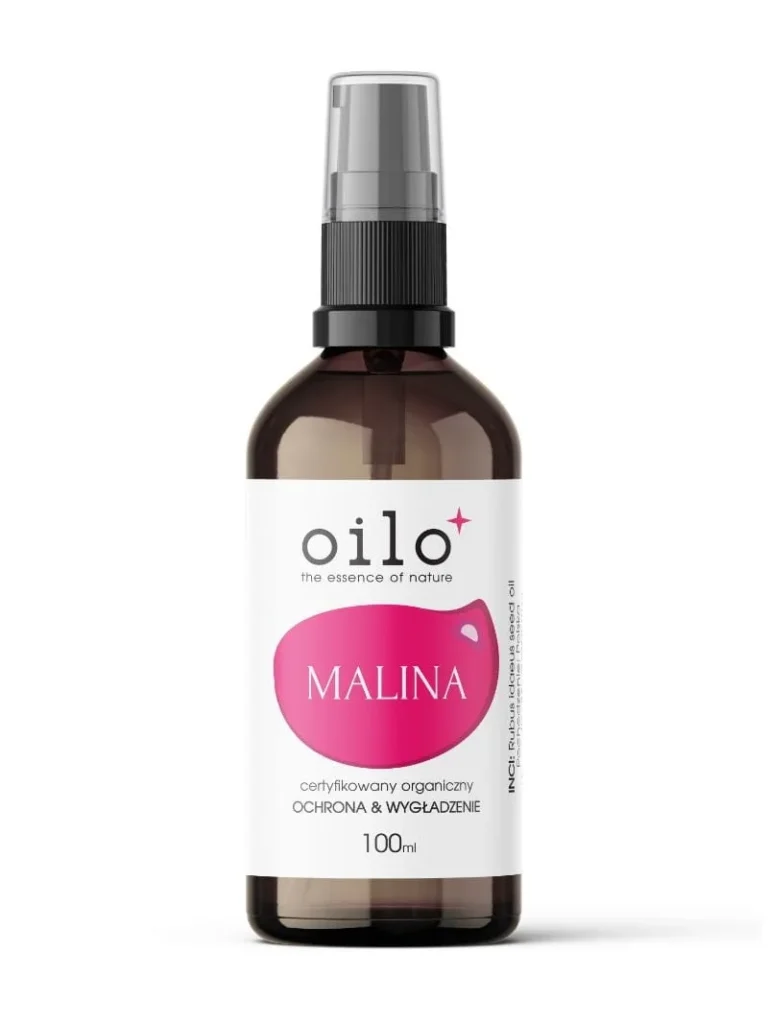 Olej z pestek malin Oilo 100 ml z zestawu Lato w pełni