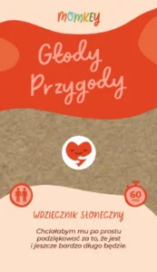 Karta Momkey „Głody Przygód” – zbliżenie na ilustrację i czas 60 minut