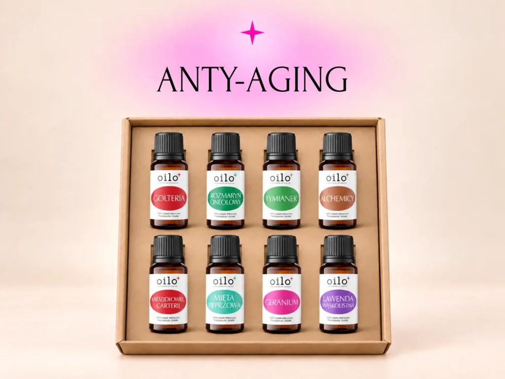 Anty-Aging - zestaw olejków eterycznych