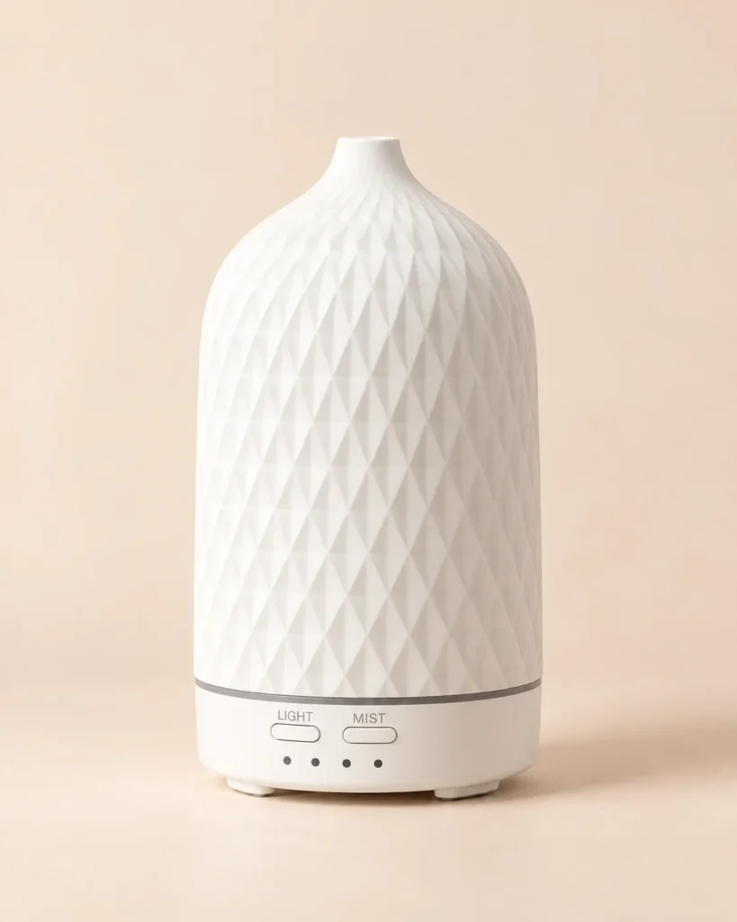 Dyfuzor Aroma Ceramic – wzór w romby, mockup