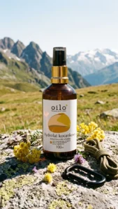 Hydrolat kocankowy 100 ml na górskiej łące z kwiatami kocanki