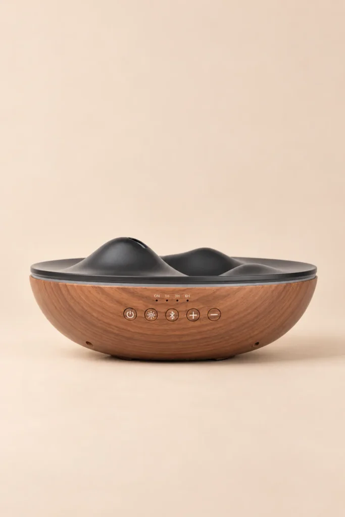 AROMA RELAX - muzyka z bluetooth - muzyczny dyfuzor ultradźwiękowy do aromaterapii