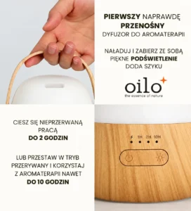 AROMA SWEET - przenośny dyfuzor ultradźwiękowy - instrukcja