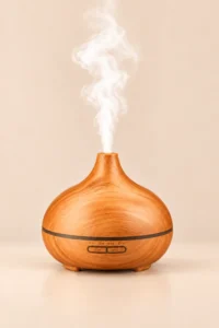 Dyfuzor ultradźwiękowy AROMA SPA mockup z dymem