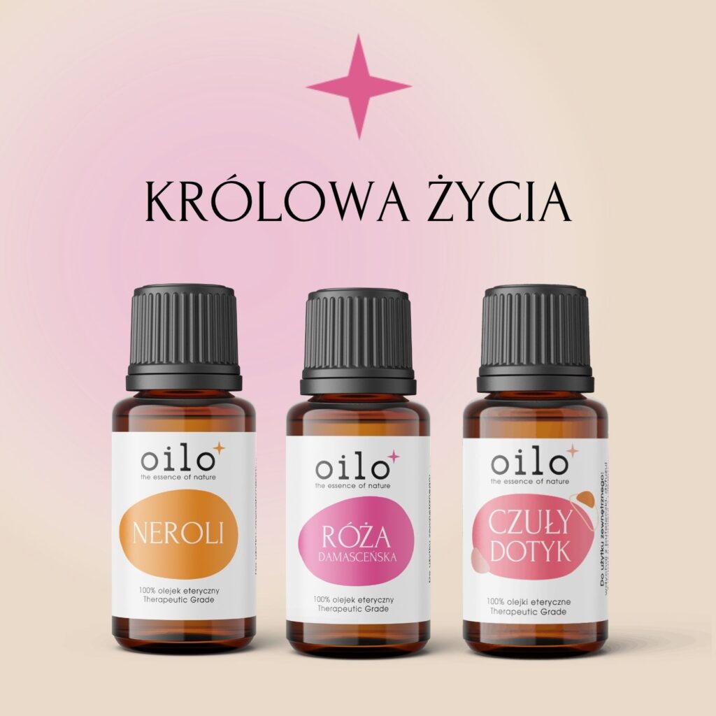 KRÓLOWA ŻYCIA - Zestaw olejków eterycznych dla kobiet