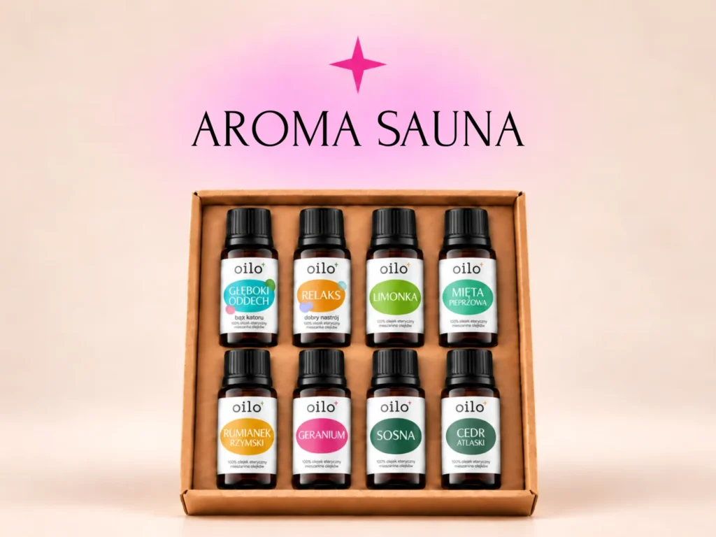 AROMA SAUNA - zestaw olejków eterycznych do sauny