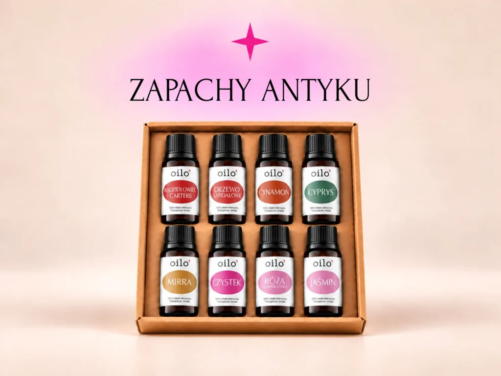 ZAPACHY ANTYKU - zestaw olejków eterycznych