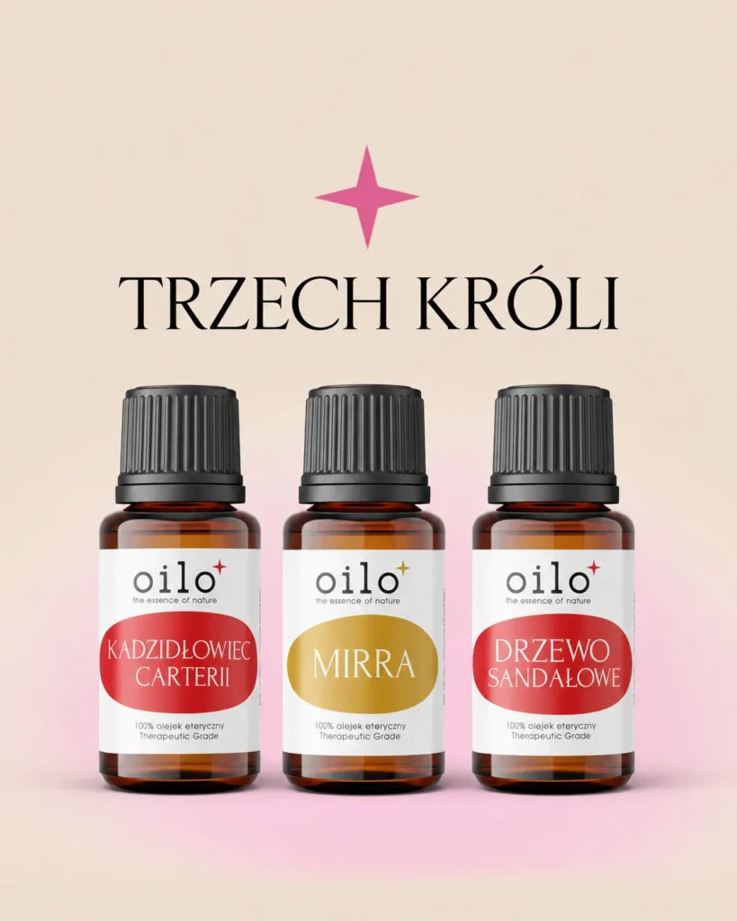 TRZECH KRÓLI - Zestaw olejków eterycznych