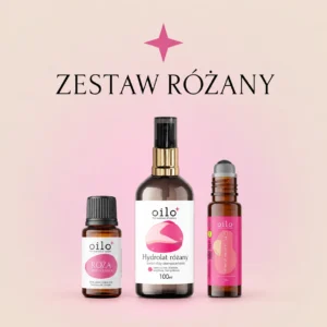 RÓŻANY - Zestaw z różą damasceńską
